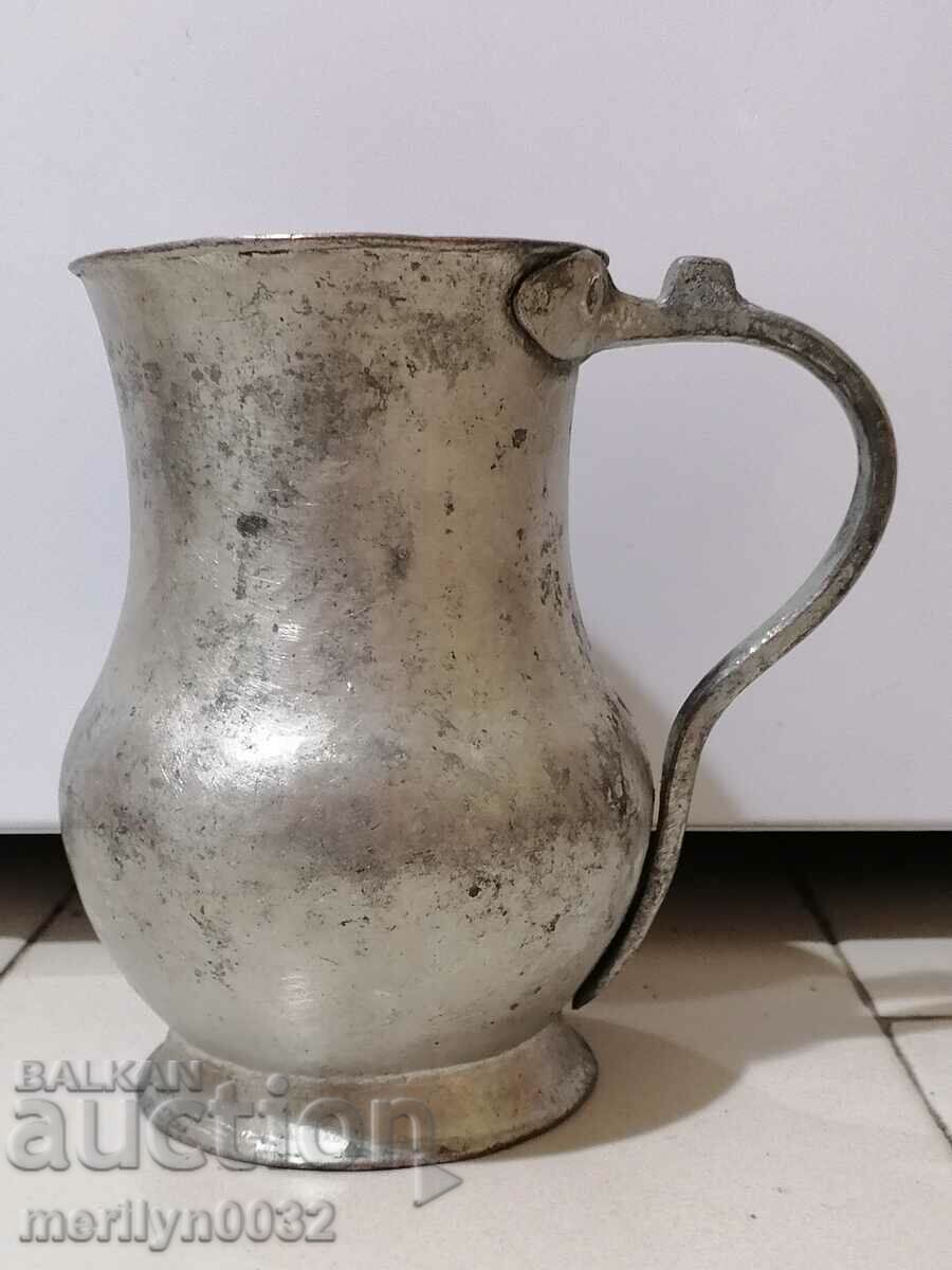 Copper old jug copper, copper vessel cup goblet with price 115.00 BGN | € 58.80