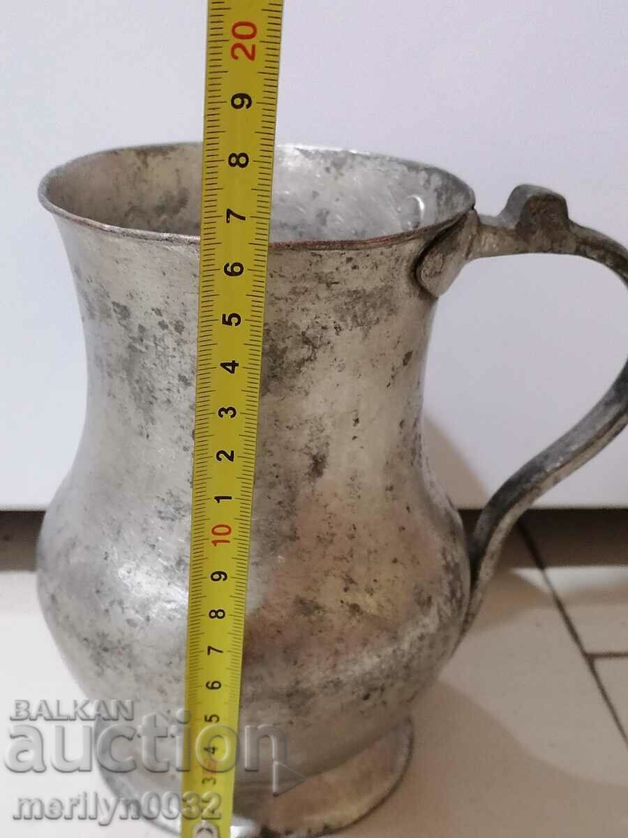 Copper old jug copper, copper vessel cup goblet - 7