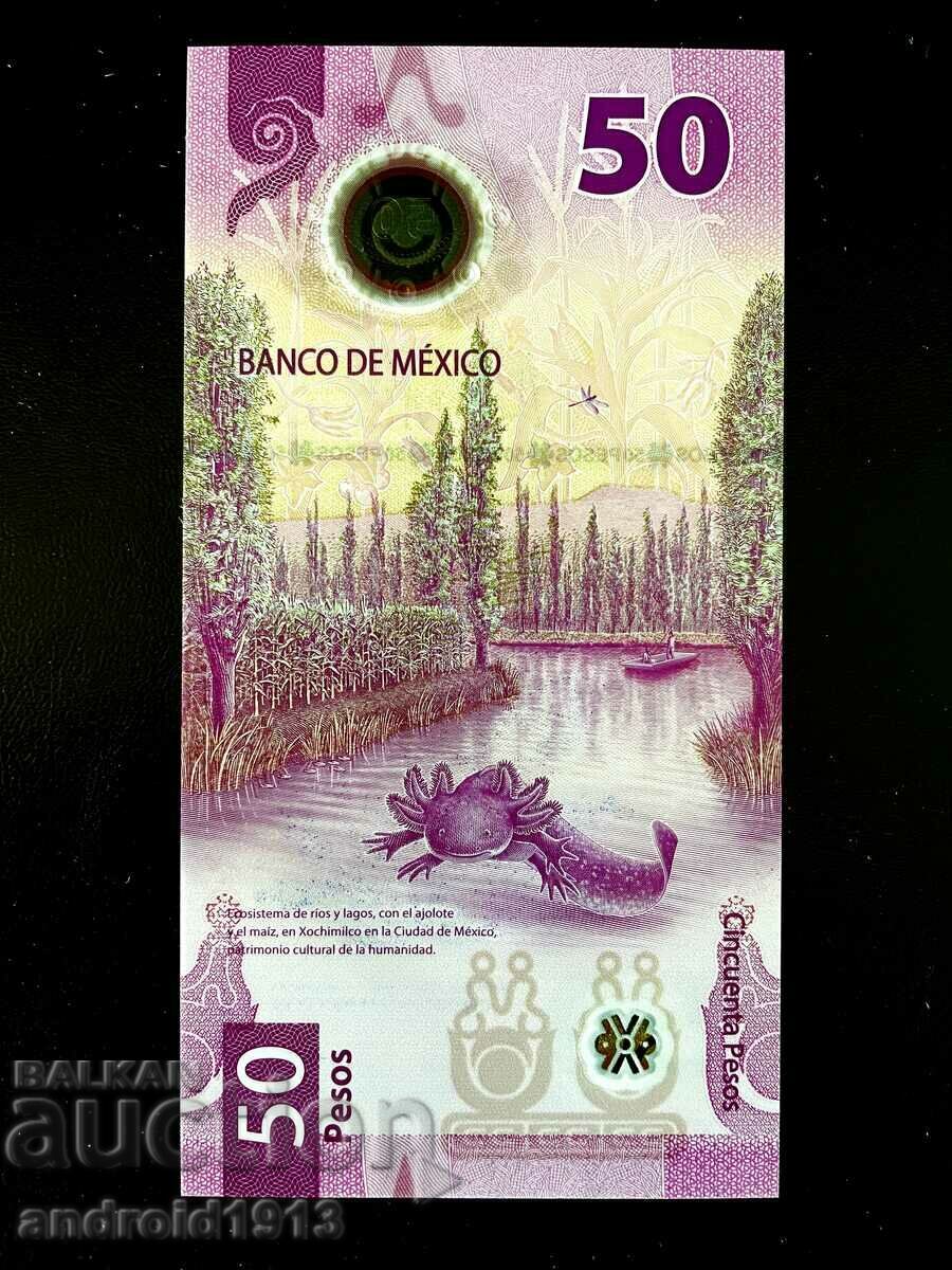 MEXICO - 50 Pesos 2022, P-131,UNC, BANKNOTE OF THE YEAR 2021 with price 29.98 BGN | € 15.33 MEXICO - 50 Pesos 2022, P-131,UNC, BANKNOTE OF THE YEAR 2021 with price 29.98 BGN | € 15.33