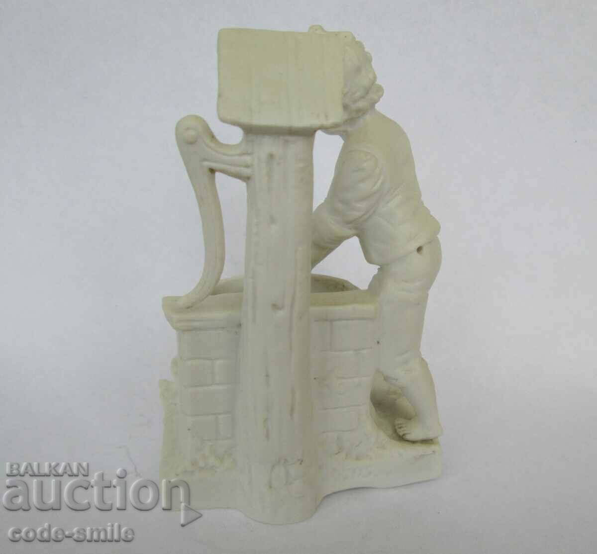 Auction  Old German porcelain figurine composition porcelain