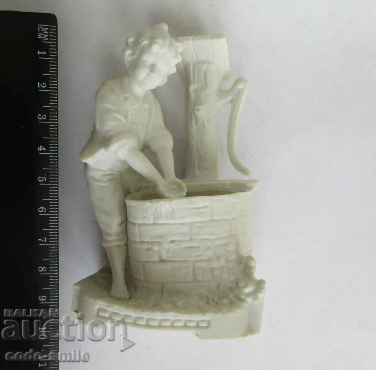 Old German porcelain figurine composition porcelain - 6