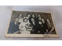 Fotografie Sofia Proaspăt căsătoriți cu prietenii lor 1941