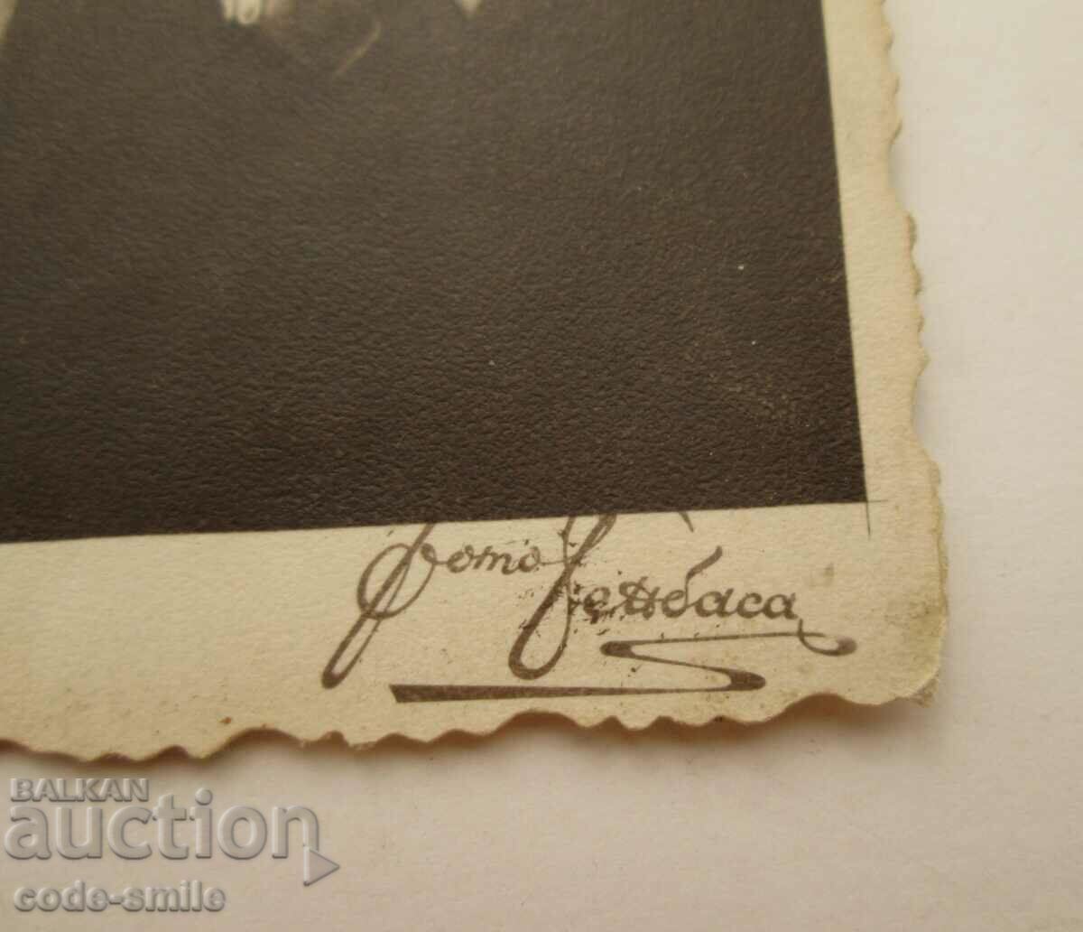 Auction Old photo photograph royal aviator pilot Kingdom of Bulgaria Auction Old photo photograph royal aviator pilot Kingdom of Bulgaria