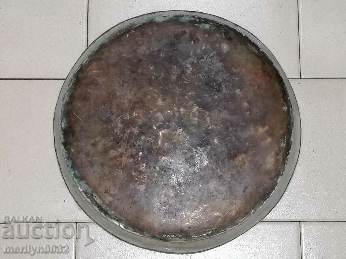 Copper pan, copper vessel, copper, saucer, copper, pan, tray - 7