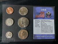 Set complet - SUA de 6 monede