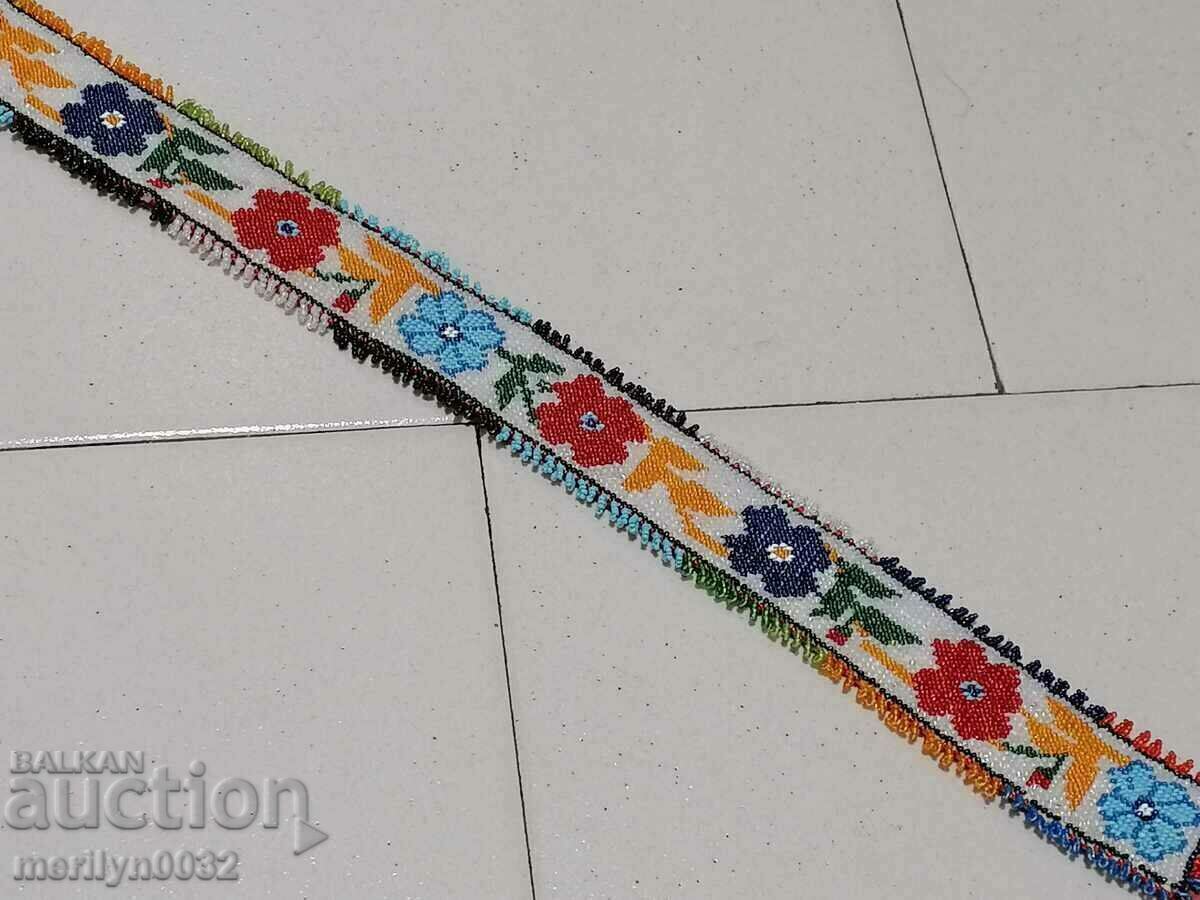 Auction Beaded belt early 20th century costume Auction Beaded belt early 20th century costume