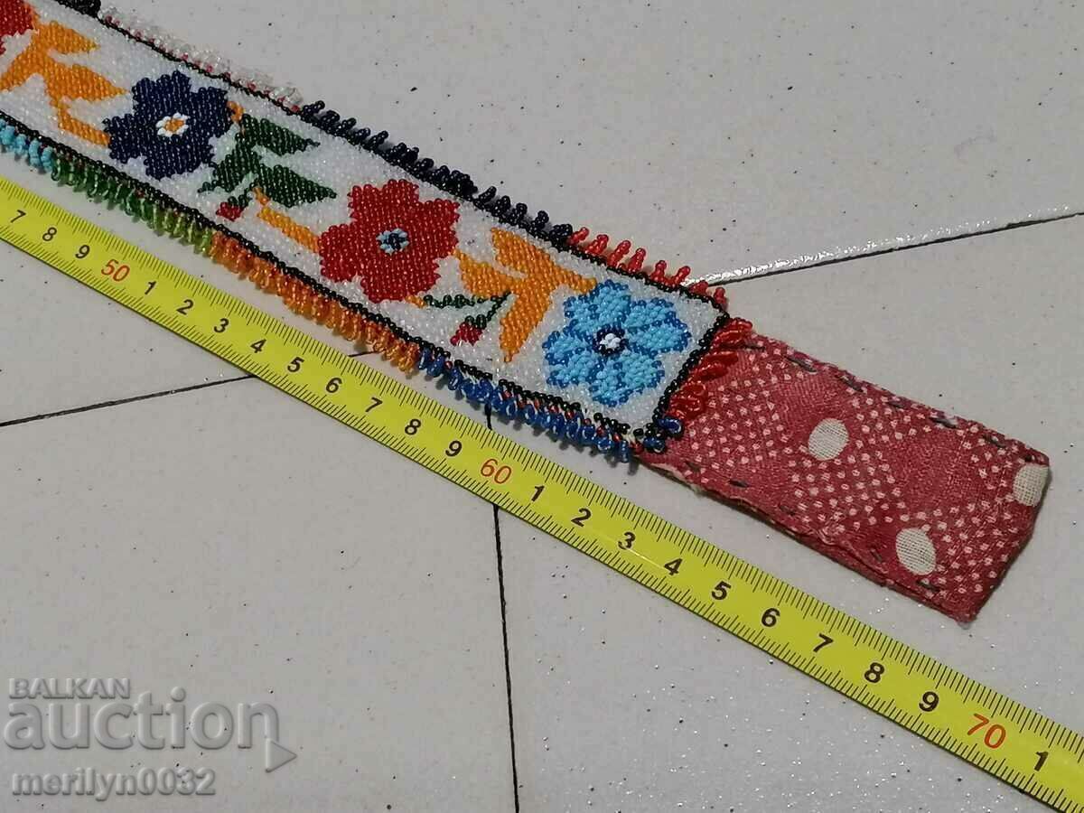 Beaded belt early 20th century costume - 6 Beaded belt early 20th century costume - 6