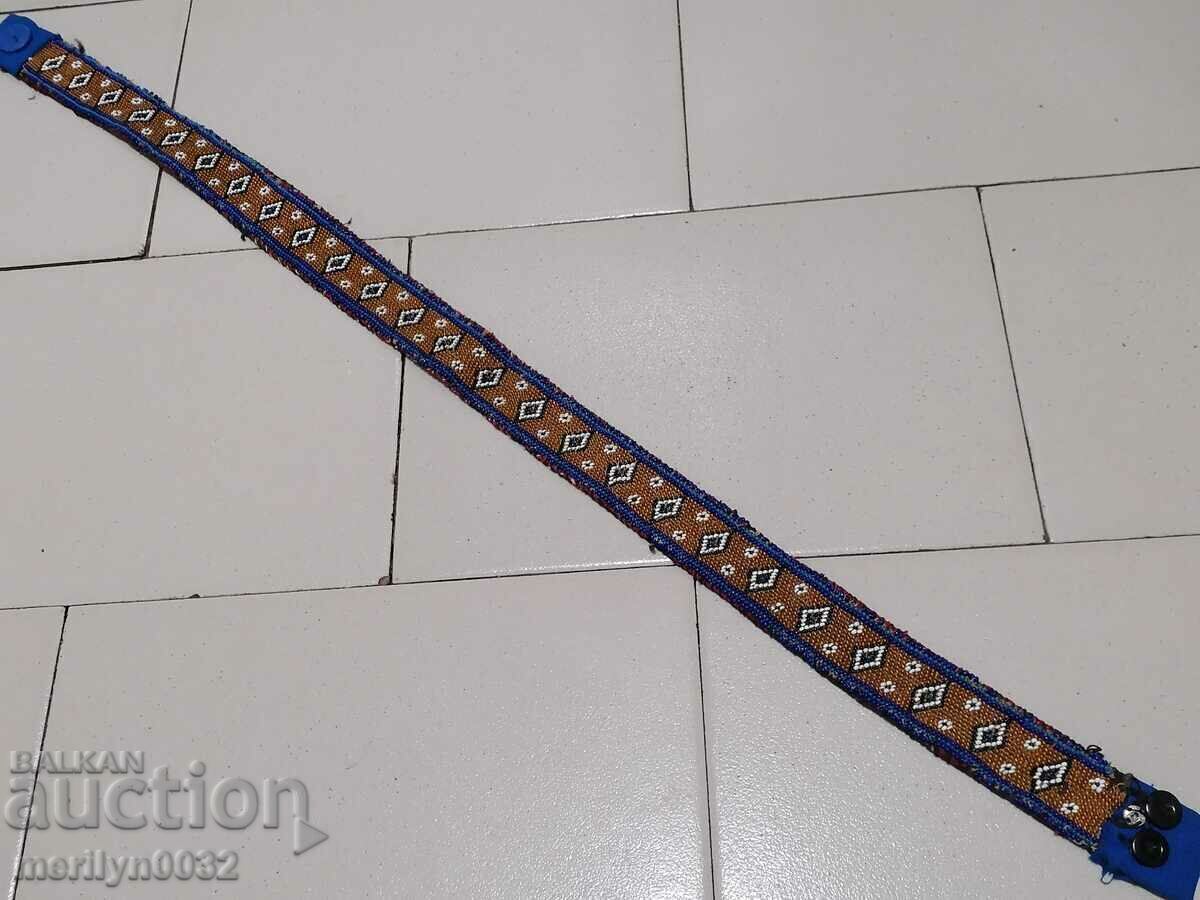 Delivery of Beaded belt early 20th century costume Delivery of Beaded belt early 20th century costume