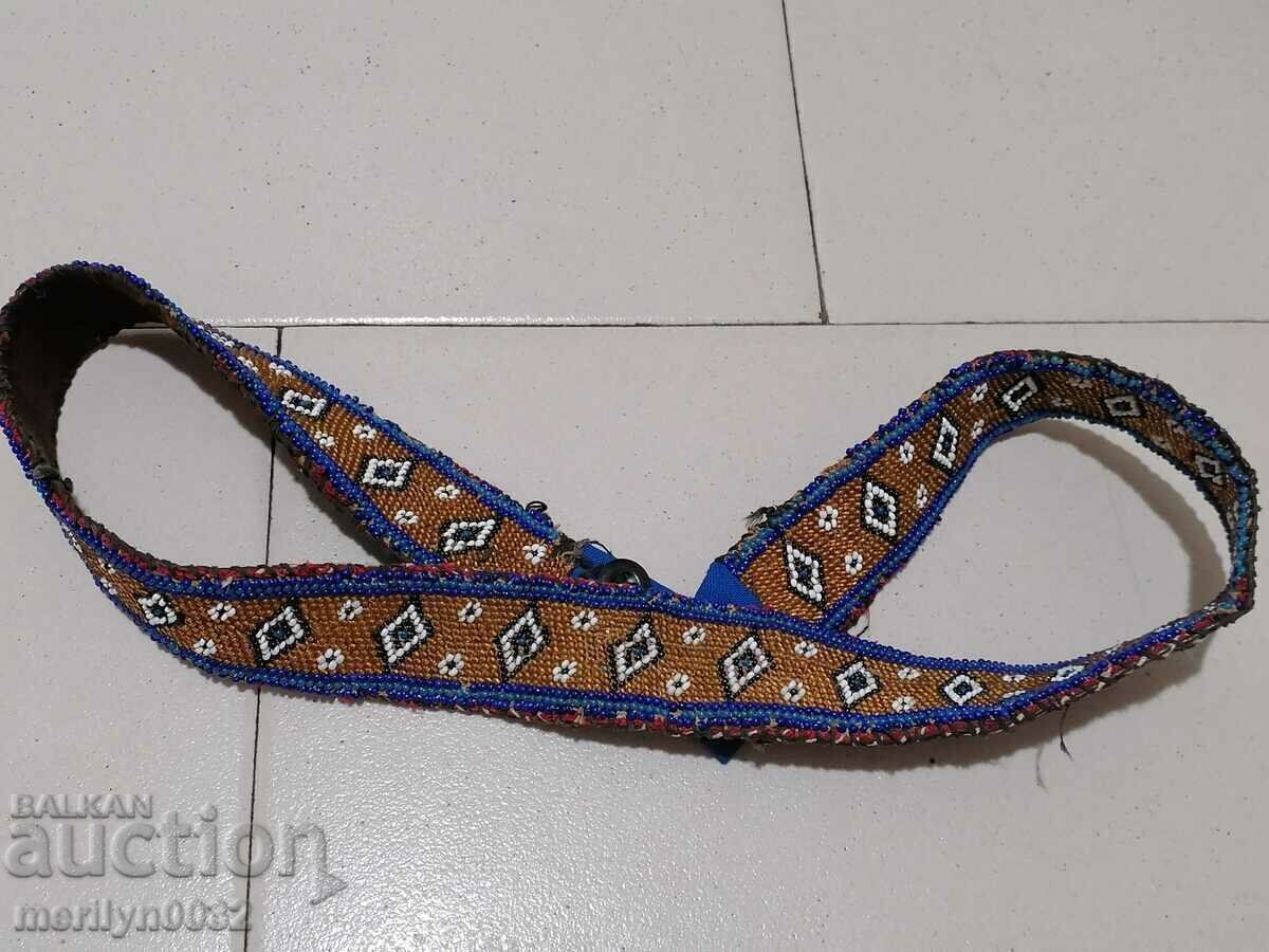 Beaded belt early 20th century costume - 5 Beaded belt early 20th century costume - 5