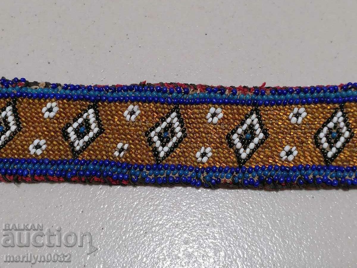Beaded belt early 20th century costume - 7 Beaded belt early 20th century costume - 7