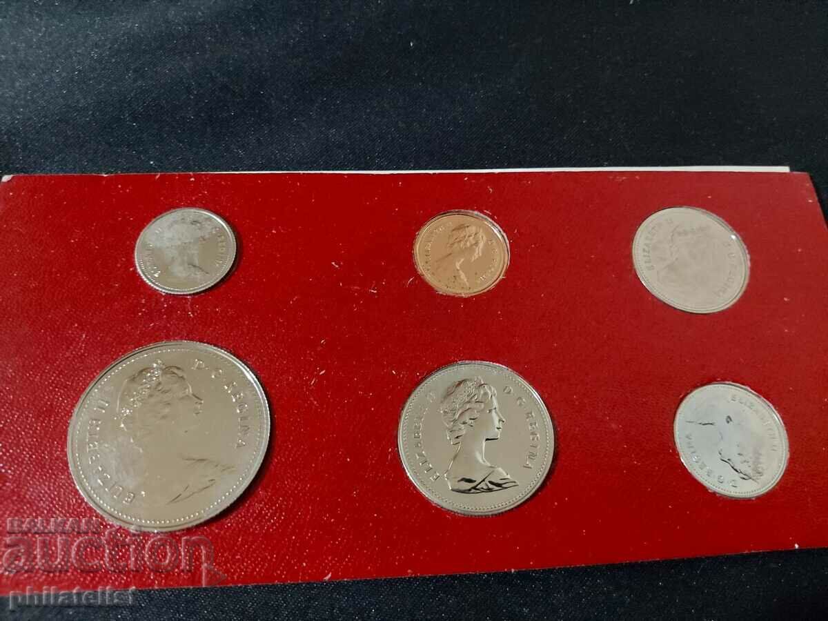 Canada 1982 - Complete set, 6 coins