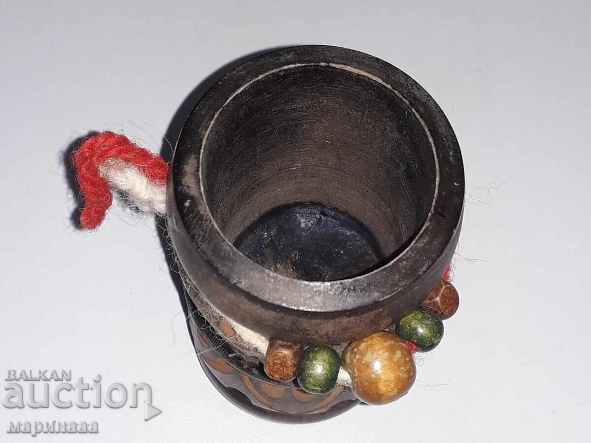 PENCIL BOX. WOOD CARVING. BG - 5