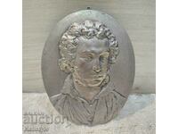 Plaque Pushkin