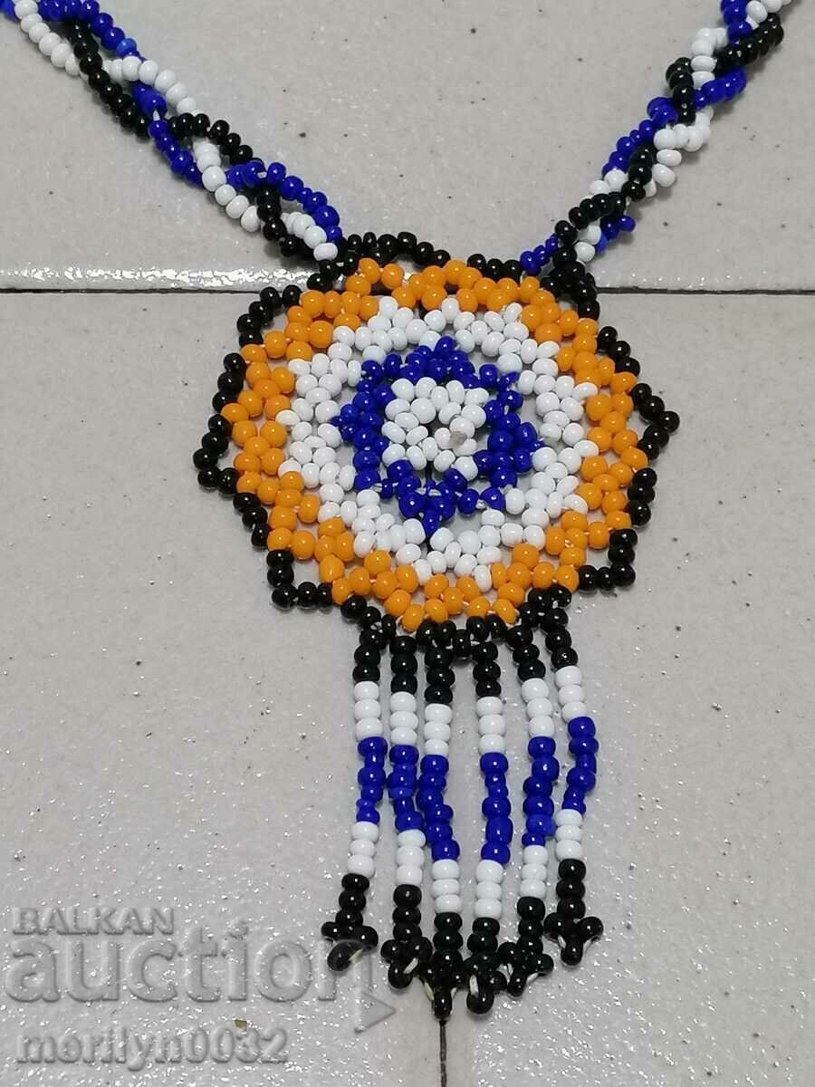 Beaded jewelry chaise longue necklace jewelry blue jewelry with price 94.00 BGN | € 48.06 Beaded jewelry chaise longue necklace jewelry blue jewelry with price 94.00 BGN | € 48.06