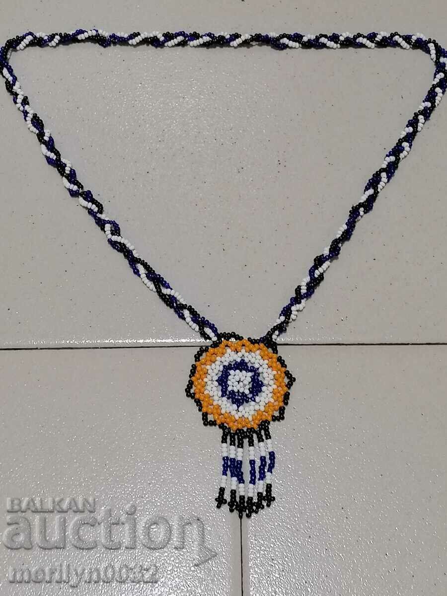 Beaded jewelry chaise longue necklace jewelry blue jewelry - 6 Beaded jewelry chaise longue necklace jewelry blue jewelry - 6