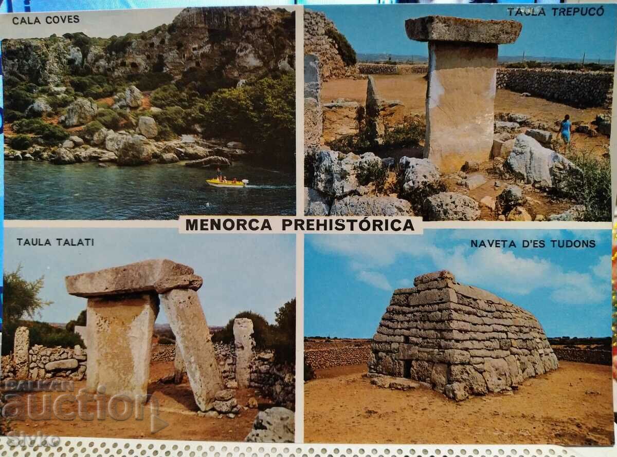 Картичка Menorca