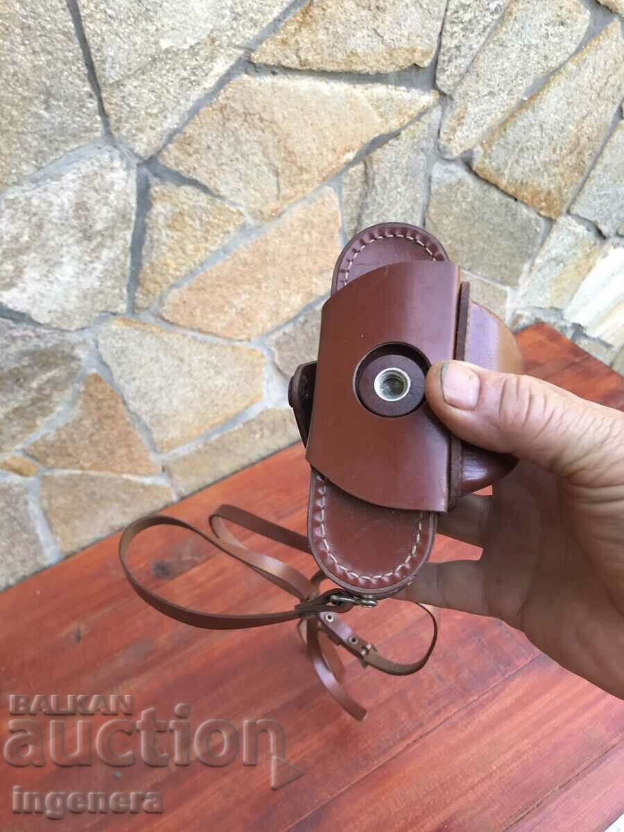 LEATHER CASE FOR CAMERA "CHANGE 4" PRESERVED - 6 LEATHER CASE FOR CAMERA "CHANGE 4" PRESERVED - 6