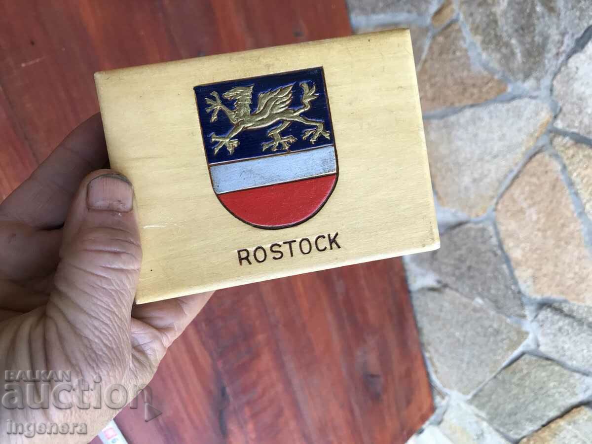 BOX BOX WOOD PYROGRAPHED PAINTED COLOR - 5 BOX BOX WOOD PYROGRAPHED PAINTED COLOR - 5