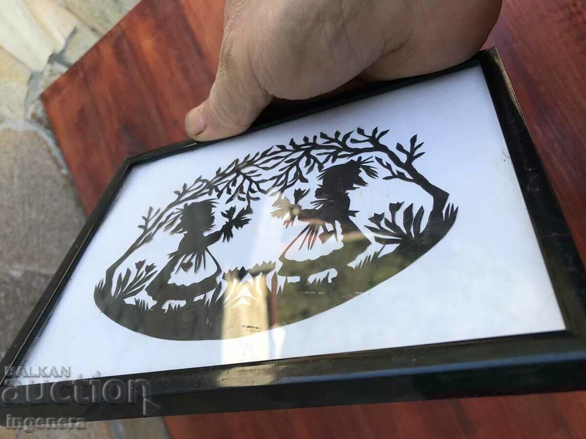 PICTURE ART PANEL FRAME WHITE AND BLACK PAPER - 5 PICTURE ART PANEL FRAME WHITE AND BLACK PAPER - 5