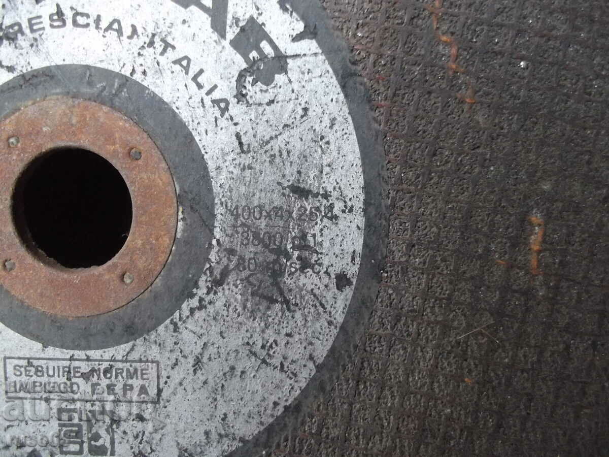 Disc "MOLE MAB - 400x4x25.4" for angle grinder - 5 Disc "MOLE MAB - 400x4x25.4" for angle grinder - 5