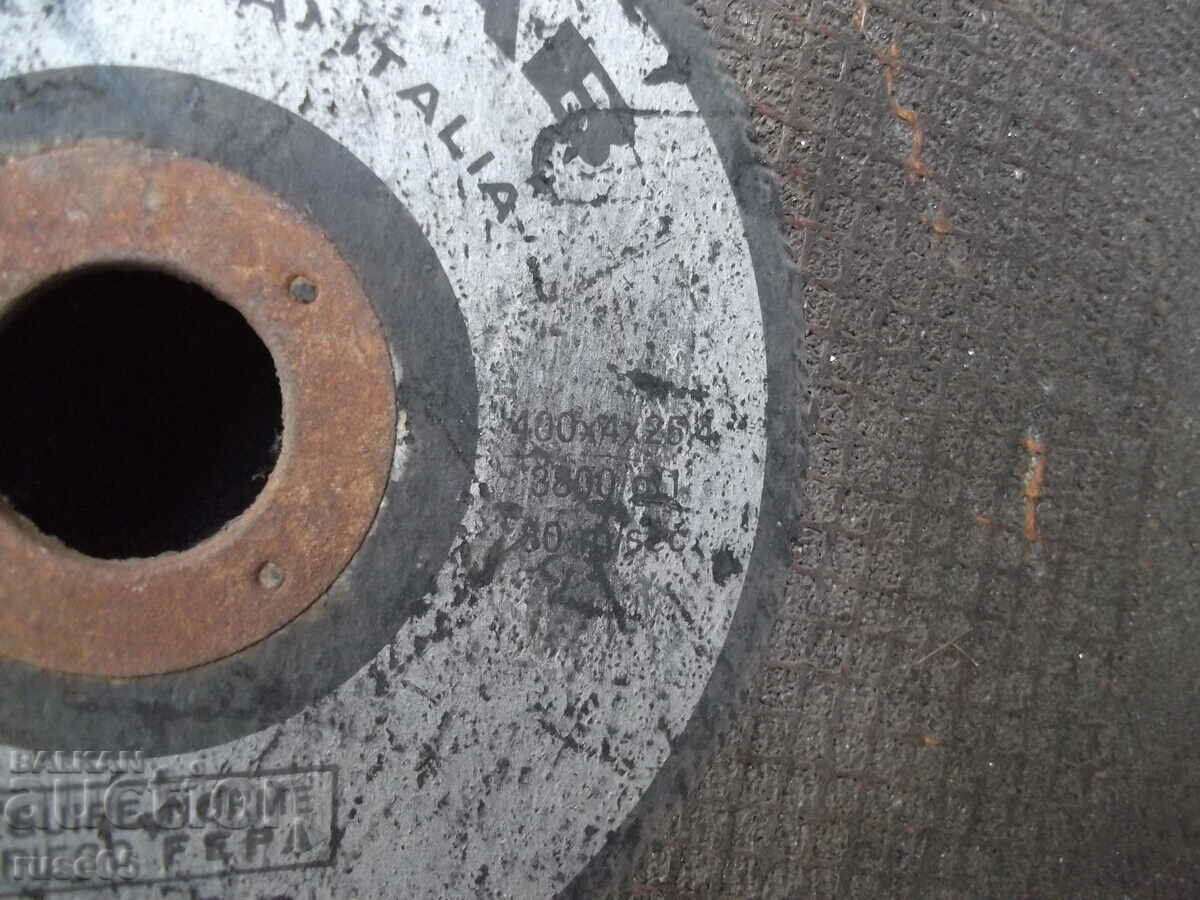 Disc "MOLE MAB - 400x4x25.4" for angle grinder - 6 Disc "MOLE MAB - 400x4x25.4" for angle grinder - 6