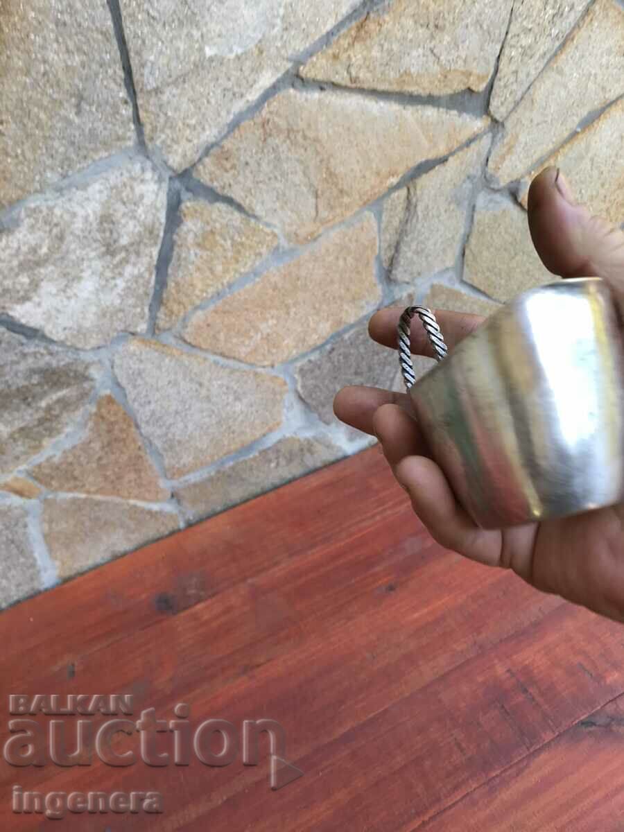 SILVER PLATED CUP CUP - 6 SILVER PLATED CUP CUP - 6