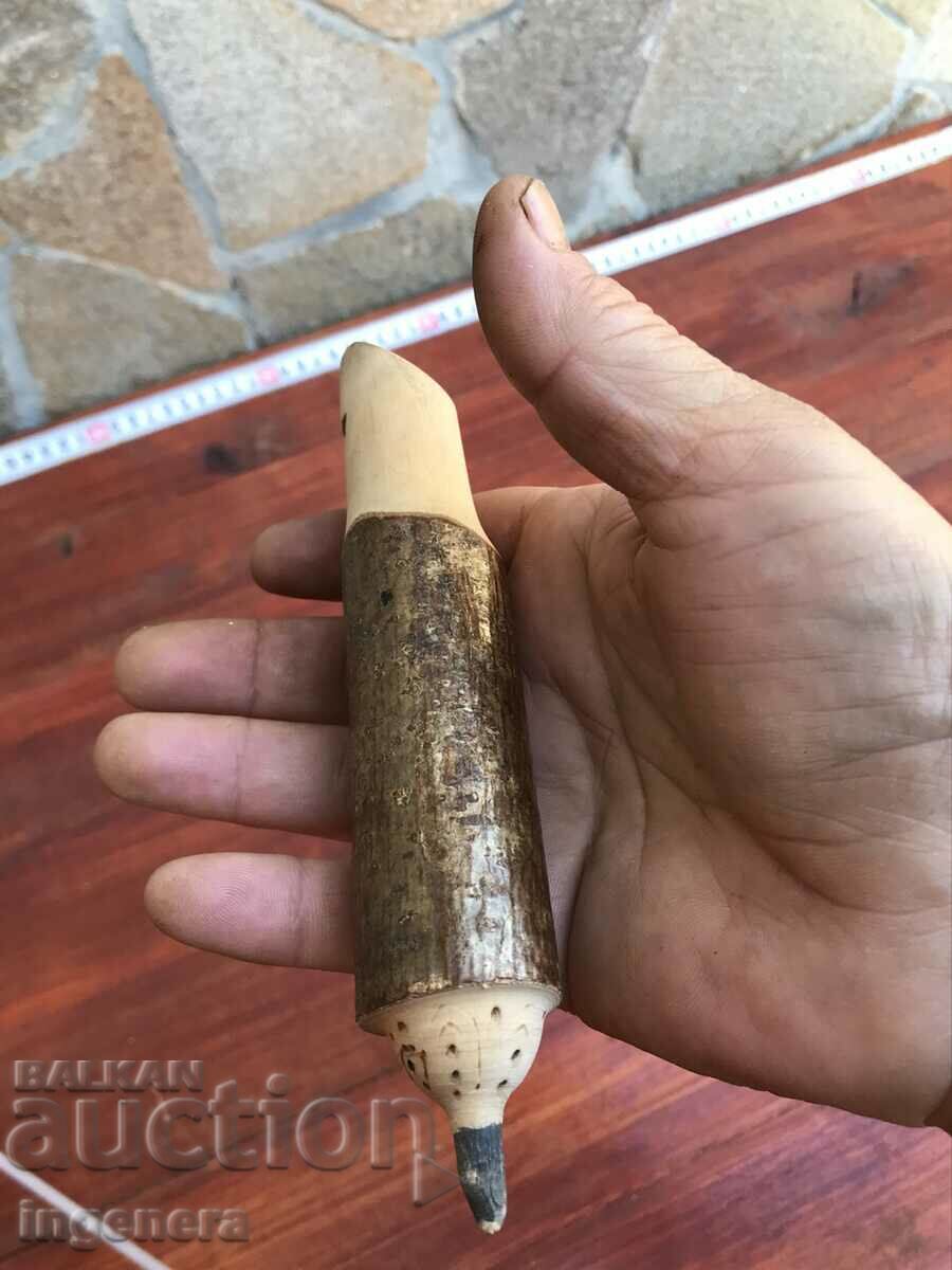 HANDMADE WHISTLE FROM UNBLEACHED WOOD with price 11.00 BGN | € 5.62 HANDMADE WHISTLE FROM UNBLEACHED WOOD with price 11.00 BGN | € 5.62