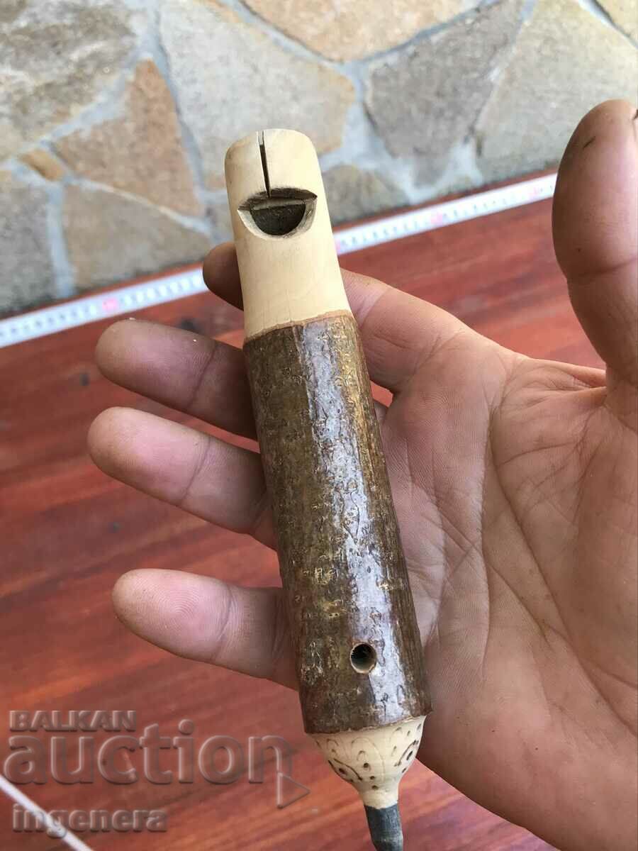 Auction HANDMADE WHISTLE FROM UNBLEACHED WOOD Auction HANDMADE WHISTLE FROM UNBLEACHED WOOD