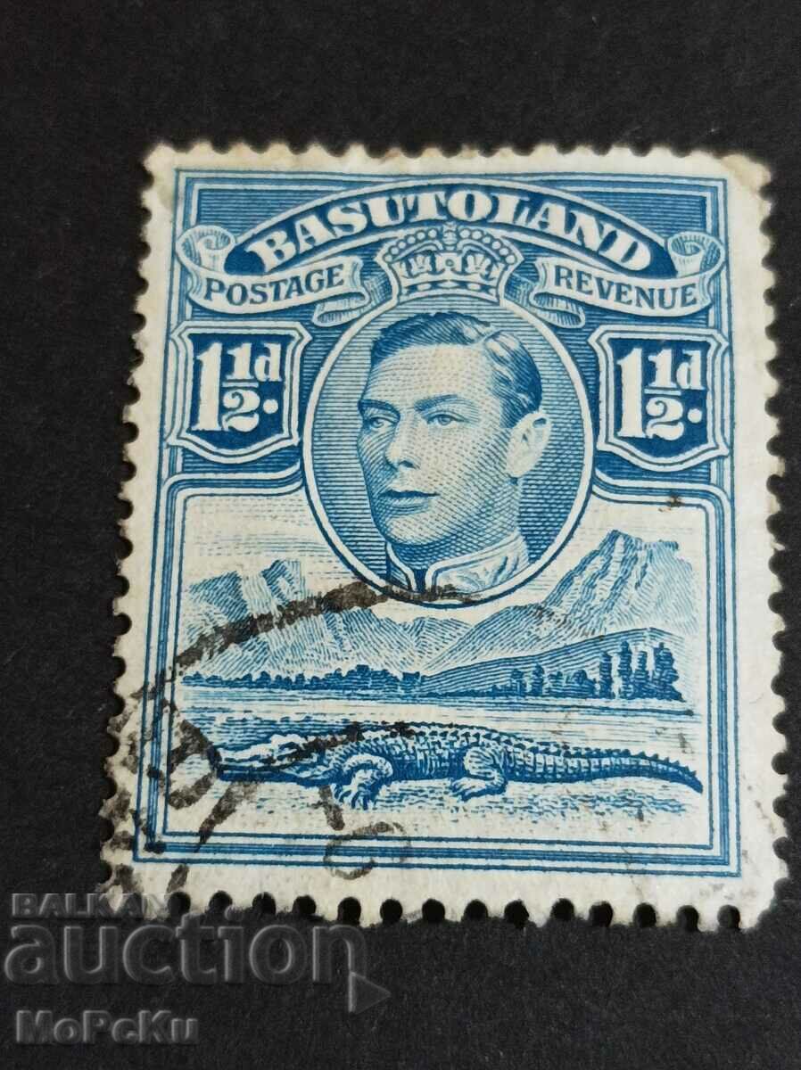 Basutoland postage stamp