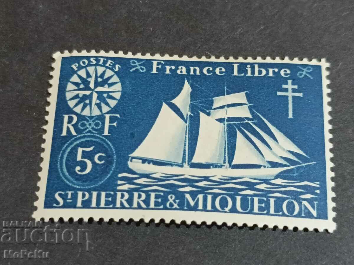 Пощенска марка Saint Pierre Miquelon