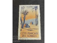 timbru poștal Somalia franceză