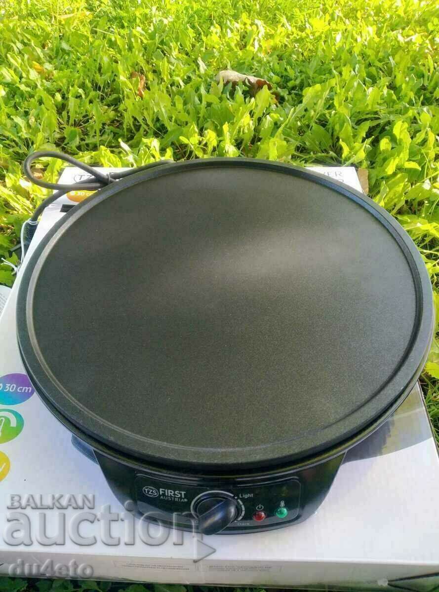 Appliance, stove, pancake plate, katmi FIRST AUSTRIA , 1000 with price 55.00 BGN | € 28.12 Appliance, stove, pancake plate, katmi FIRST AUSTRIA , 1000 with price 55.00 BGN | € 28.12