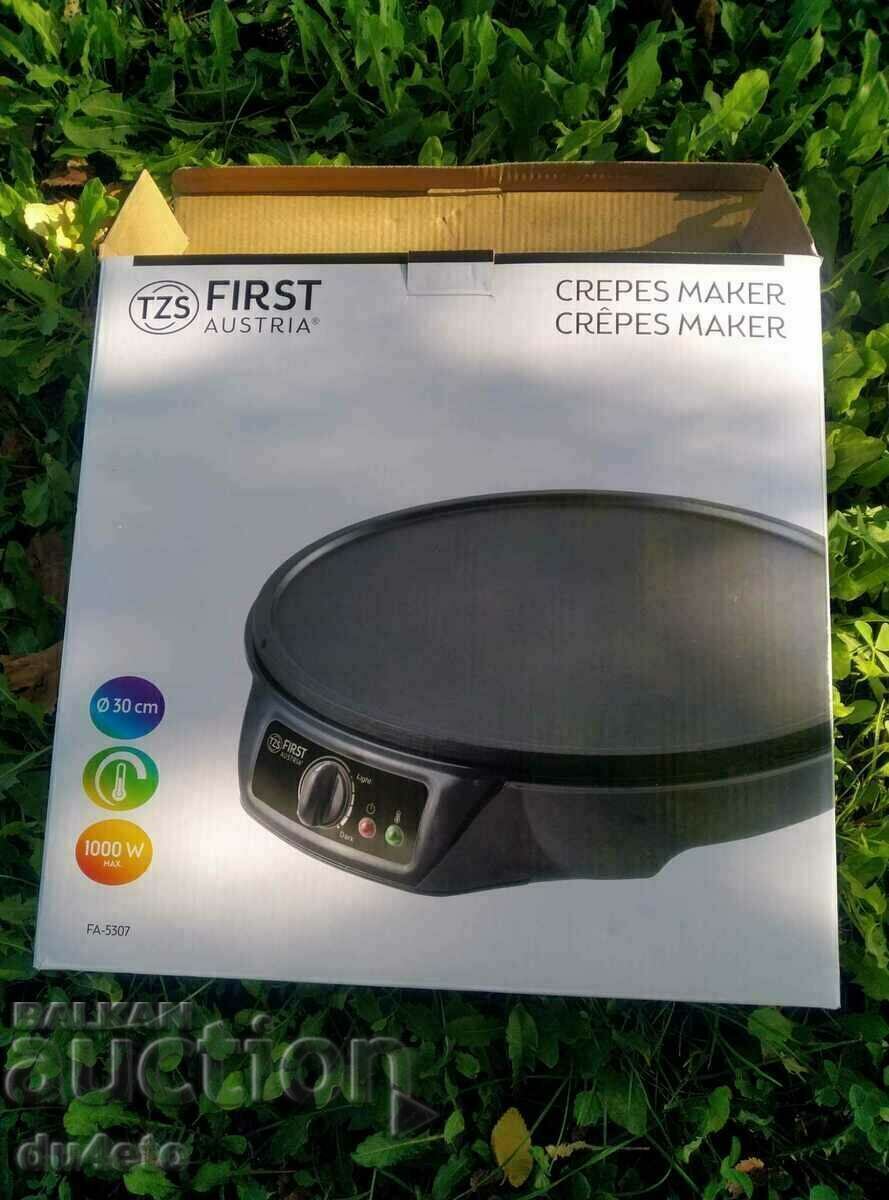 Appliance, stove, pancake plate, katmi FIRST AUSTRIA , 1000 - 6 Appliance, stove, pancake plate, katmi FIRST AUSTRIA , 1000 - 6