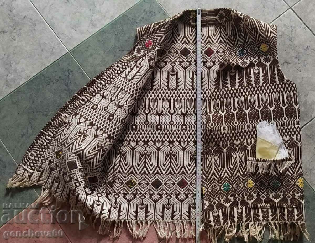 Delivery of ORIGINAL ETHNIC WOVEN VEST COSTUME