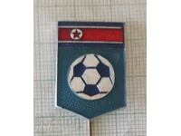 Значка- Федерация по футбол на Северна Корея