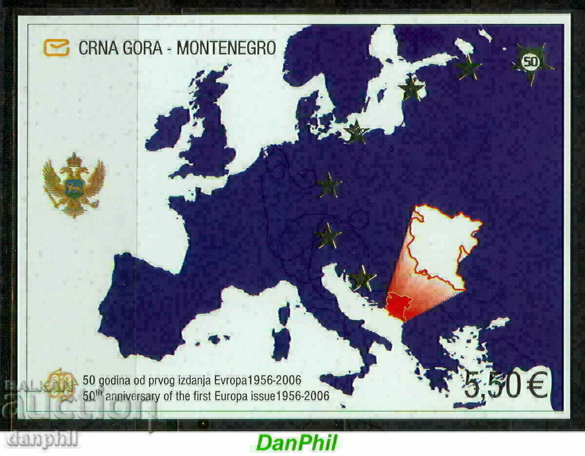Montenegro, 2006 Europe CEP (**) Block, clean Mi # 3.