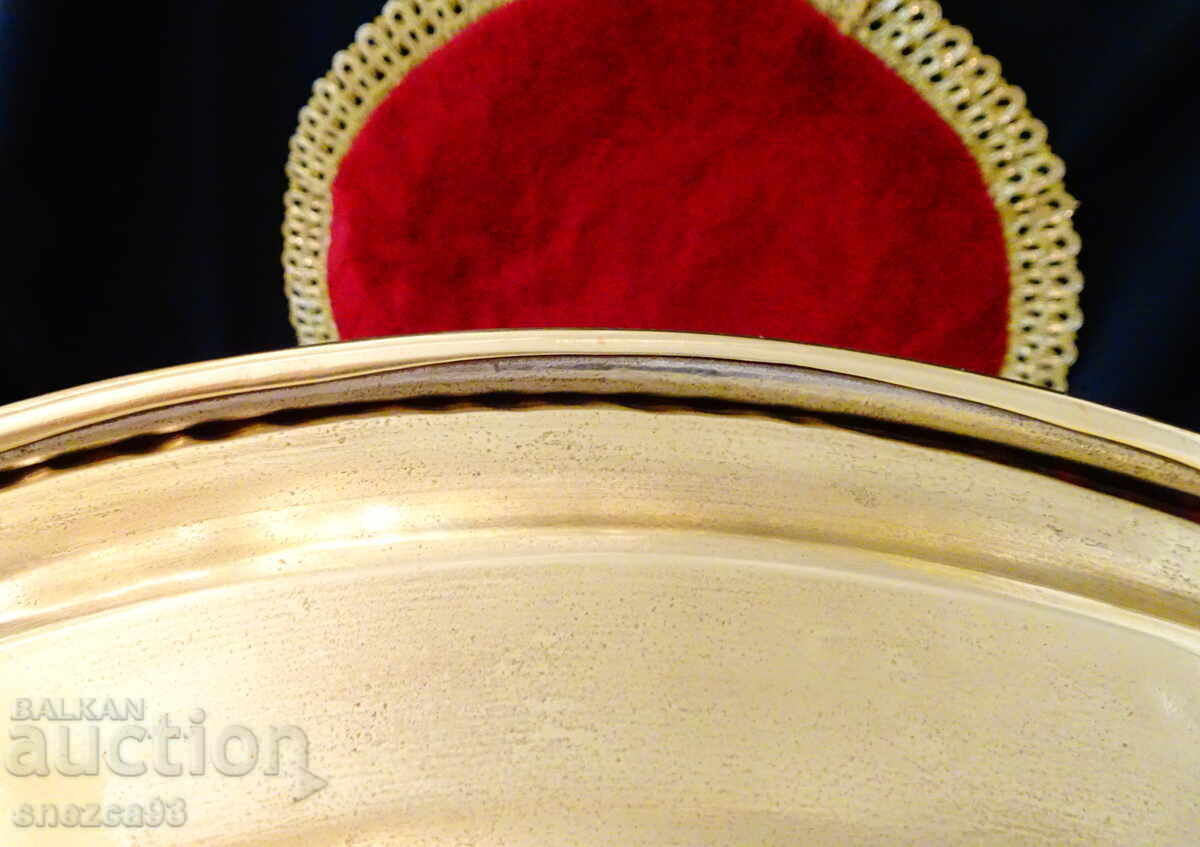 Bronze Panel English Battleship, 44 cm, 850 g - 6 Bronze Panel English Battleship, 44 cm, 850 g - 6