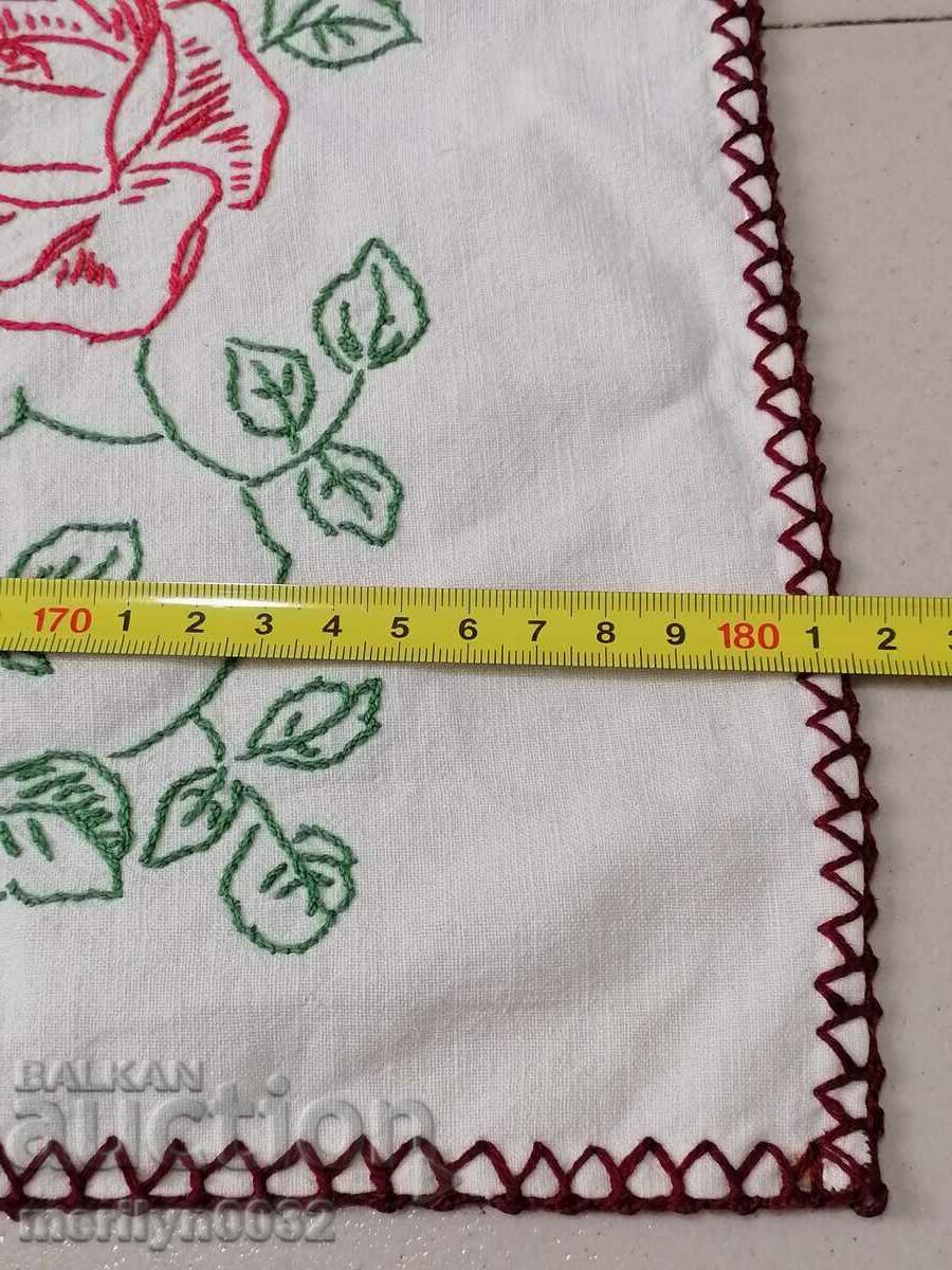 Delivery of Old wall tapestry embroidery panel painting