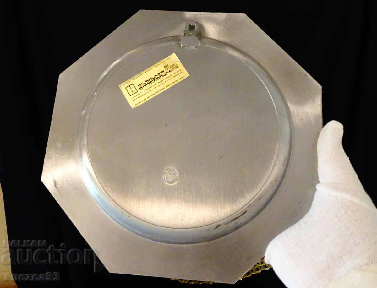 Calaina plate, panel with lithograph Mill, 580 gr - 5 Calaina plate, panel with lithograph Mill, 580 gr - 5