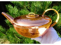 Aladdin copper teapot, unused.