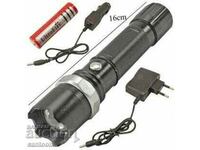 Powerful flashlight CREE, Police 10000W