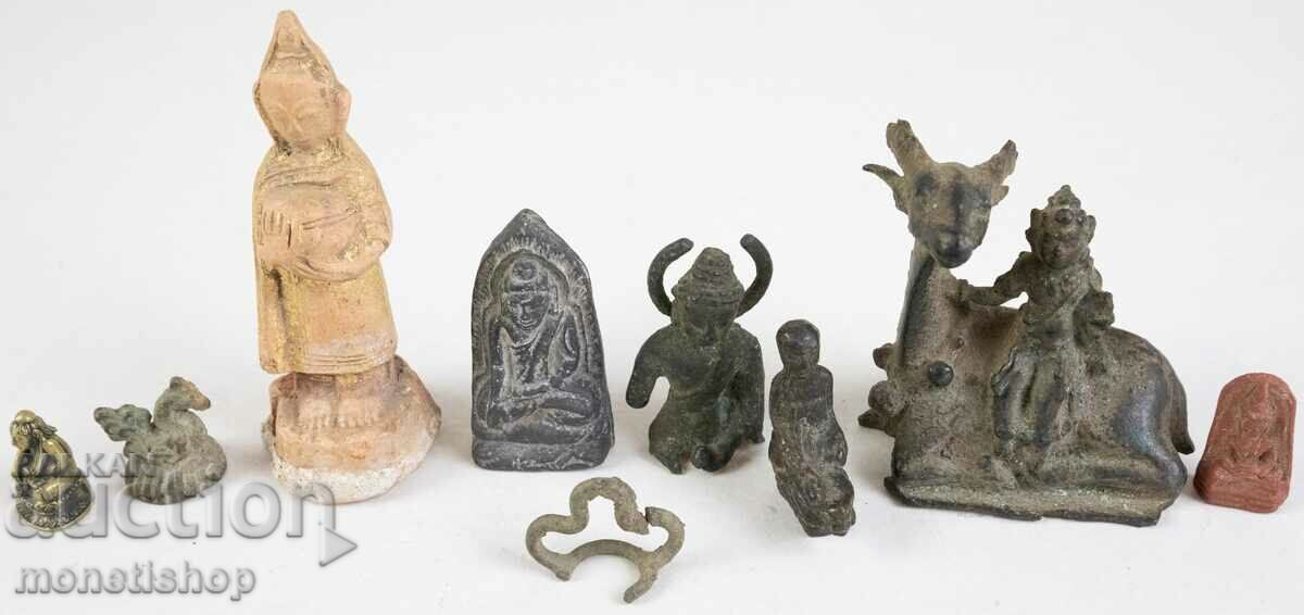Συλλογή αρχαίων ινδικών αντικειμένων