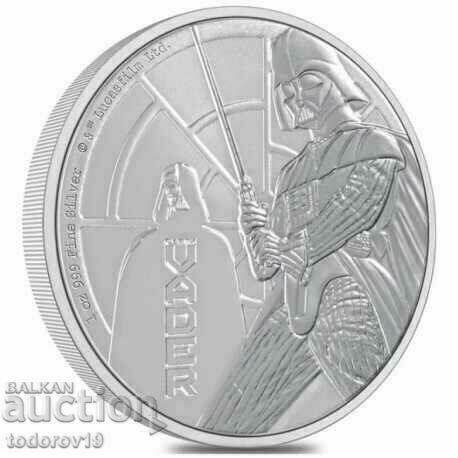 1 oz argintiu Darth Vader 2022