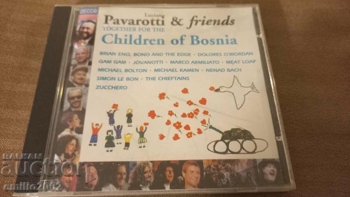 Аудио CD Pavarotti & friends
