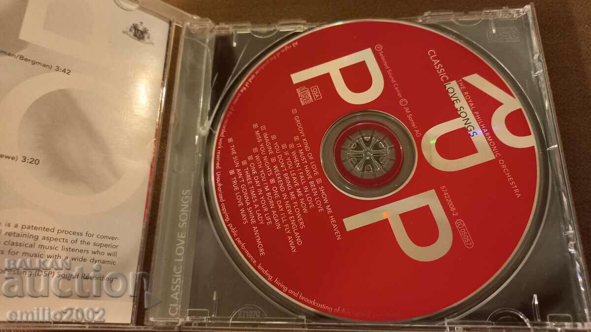 Audio CD Love songs with price 2.99 BGN | € 1.53 Audio CD Love songs with price 2.99 BGN | € 1.53