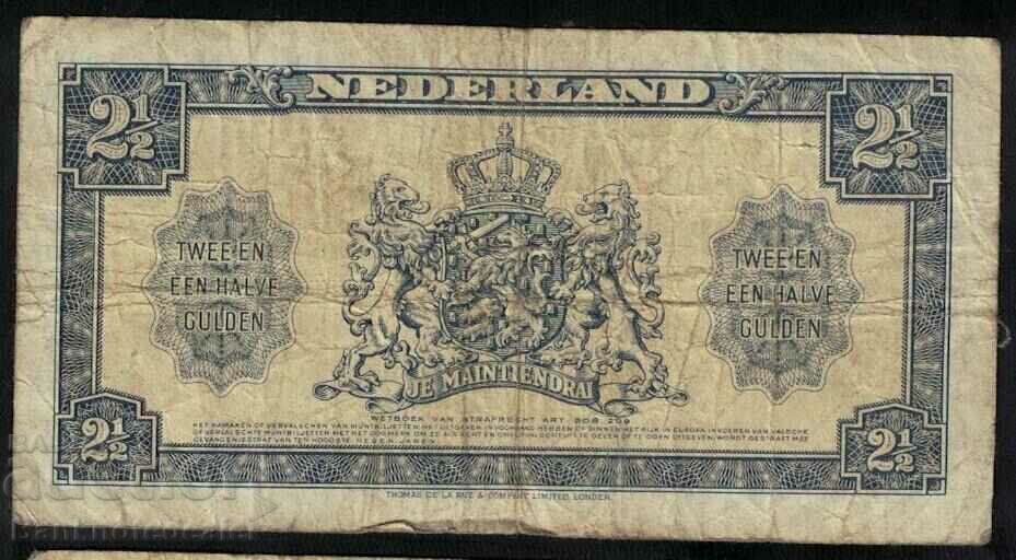 Netherlands 2 2/1 Gulden 1945 Pick 71 Ref 33 with price 15.00 BGN | € 7.67 Netherlands 2 2/1 Gulden 1945 Pick 71 Ref 33 with price 15.00 BGN | € 7.67