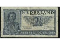 Olanda 2 21 Gulden 1949 Pick 73 Ref 3385