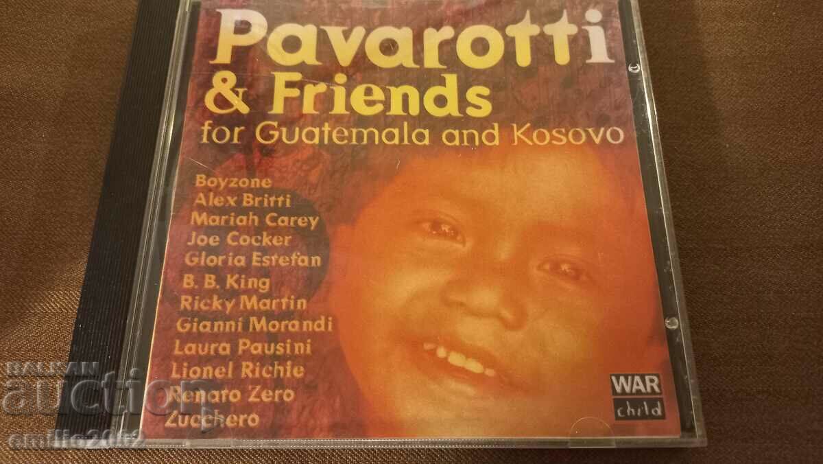 CD audio Pavarotti și prieteni