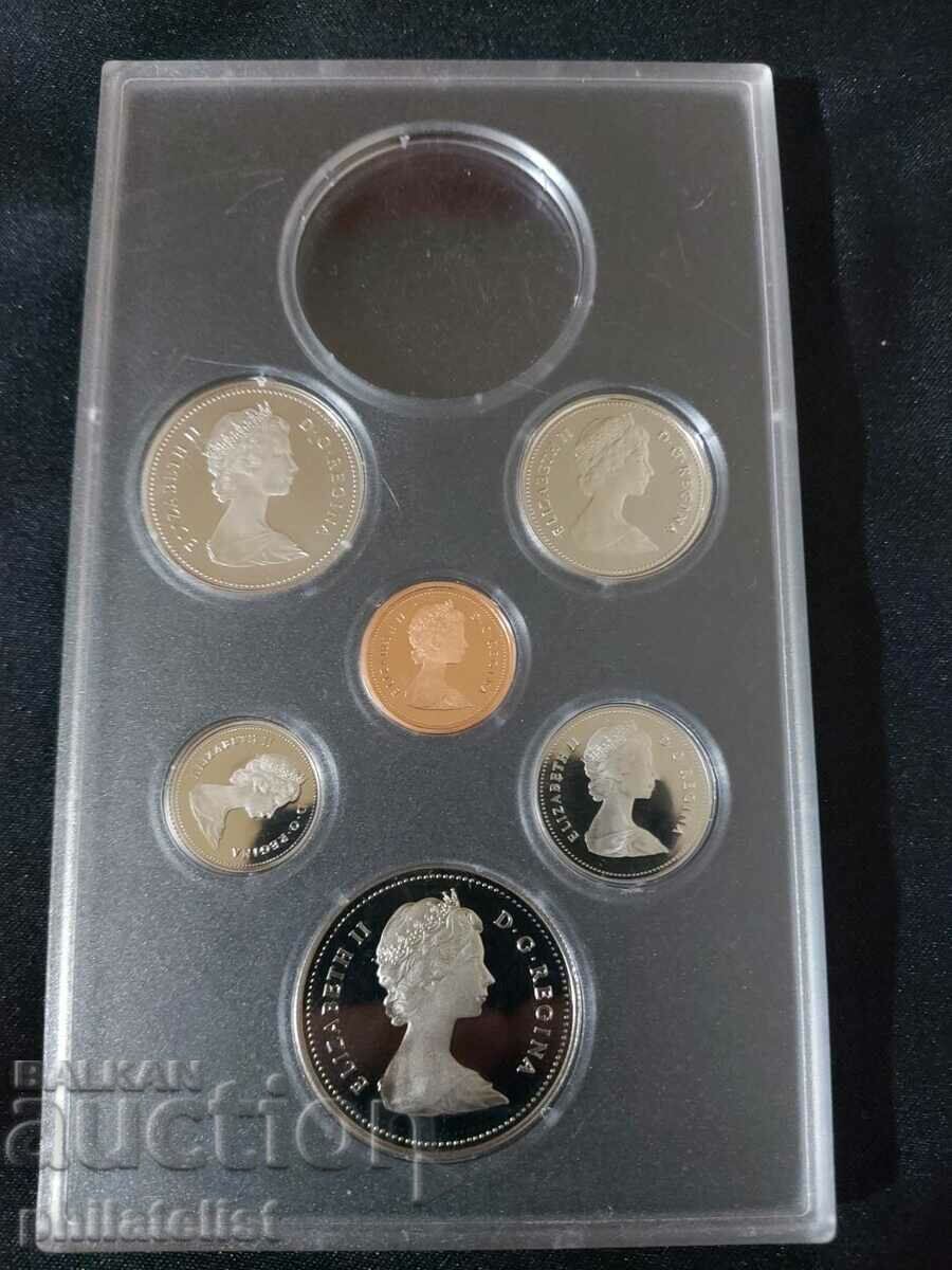 Canada 1983 - Complete set, 6 coins with price 22.00 BGN | € 11.25 Canada 1983 - Complete set, 6 coins with price 22.00 BGN | € 11.25