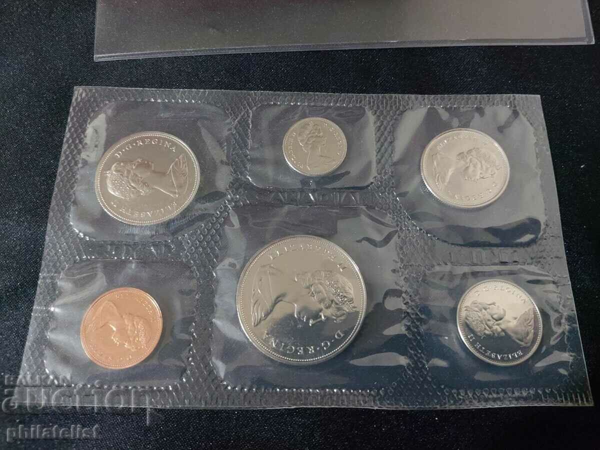 Canada 1971 - Complete set, 6 coins with price 22.00 BGN | € 11.25 Canada 1971 - Complete set, 6 coins with price 22.00 BGN | € 11.25